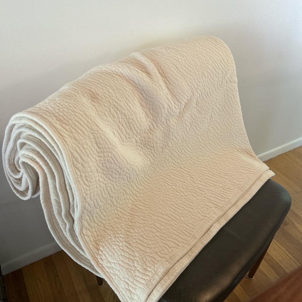 Room and Board Thea king coverlet